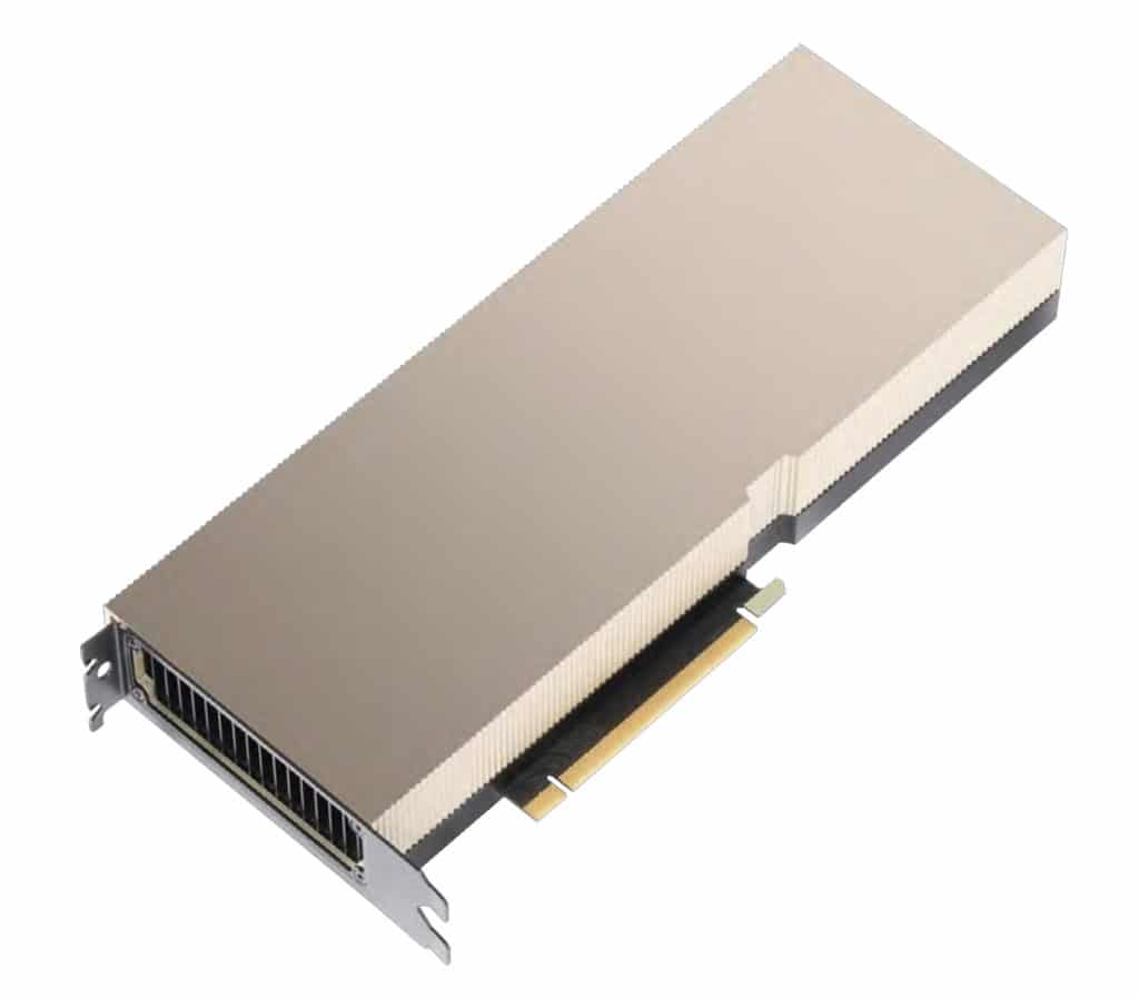 Image 4 : Nvidia A100, le GPU Ampere se décline au format PCIe 4.0