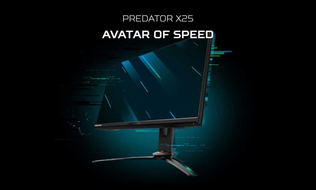 Image 1 : Acer présente son écran 360 Hz : le Predator X25