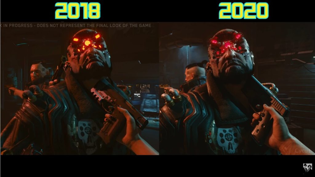 Image 1 : La version 2020 de Cyperpunk 2077 comparée à celle de 2018 : downgrade ou pas ?