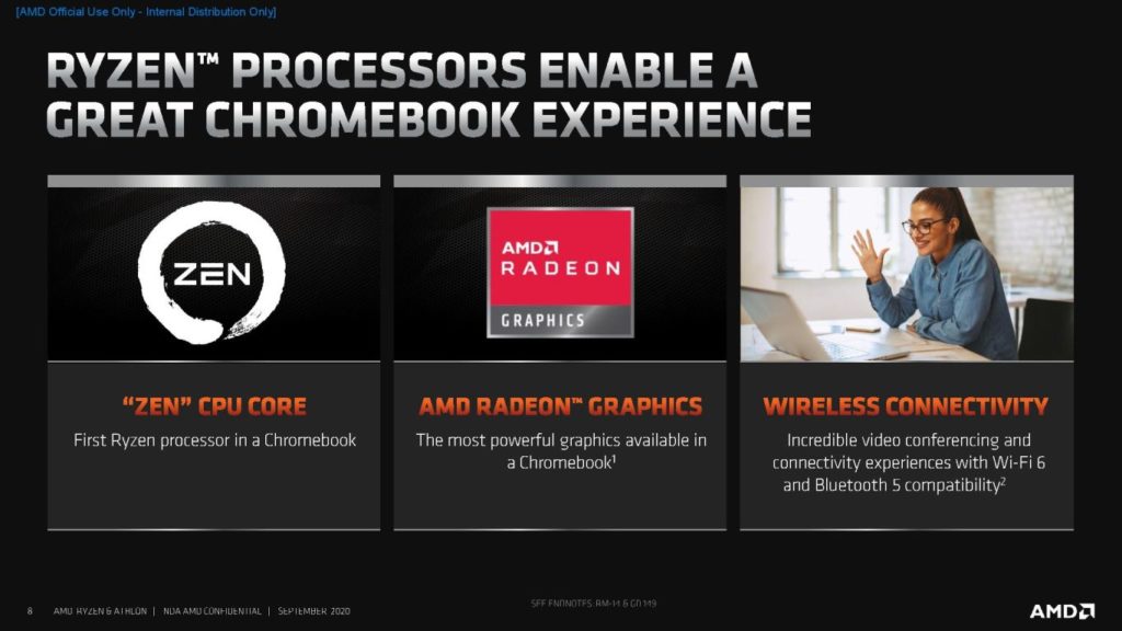 Image 11 : AMD élargit son offre pour Chromebooks avec les Ryzen et Athlon 3000 C
