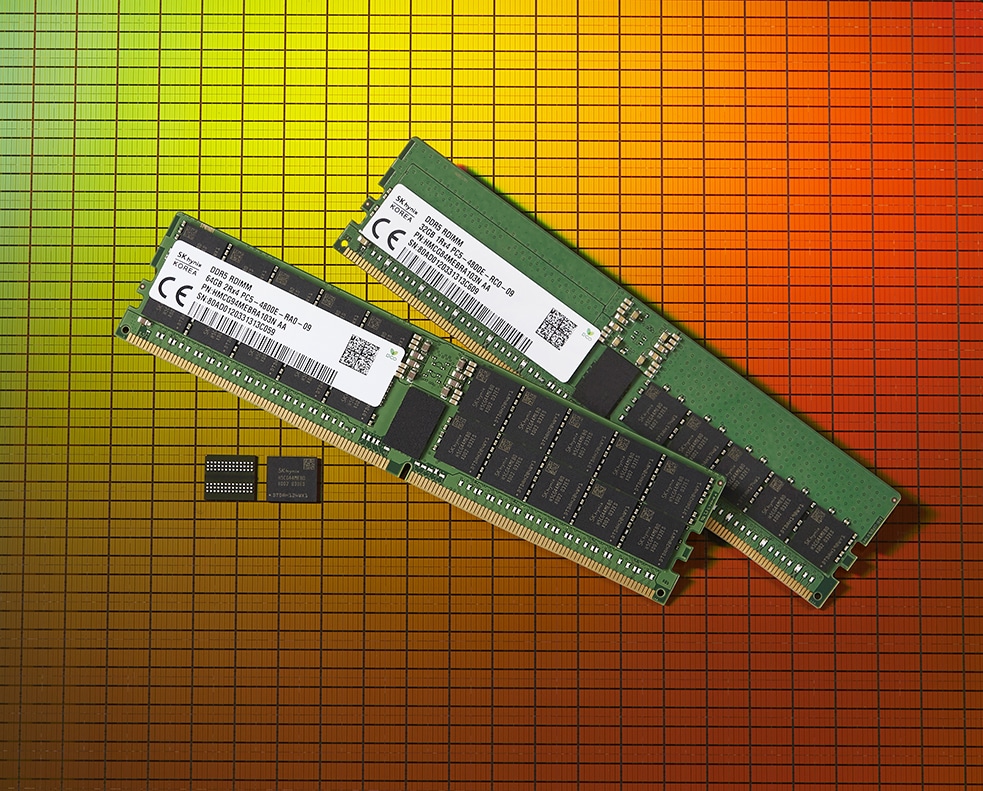 Image 1 : SK Hynix lance les premières barrettes DDR5 au monde