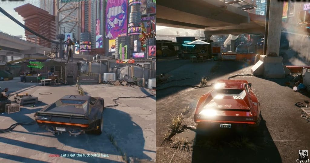 Image 1 : Cyberpunk 2077 est-il plus beau que la version présentée lors de l’E3 2018 ?