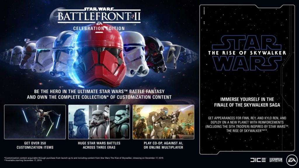 Image 1 : Star Wars Battlefront II : Celebration Edition est gratuit sur l’Epic Games Store