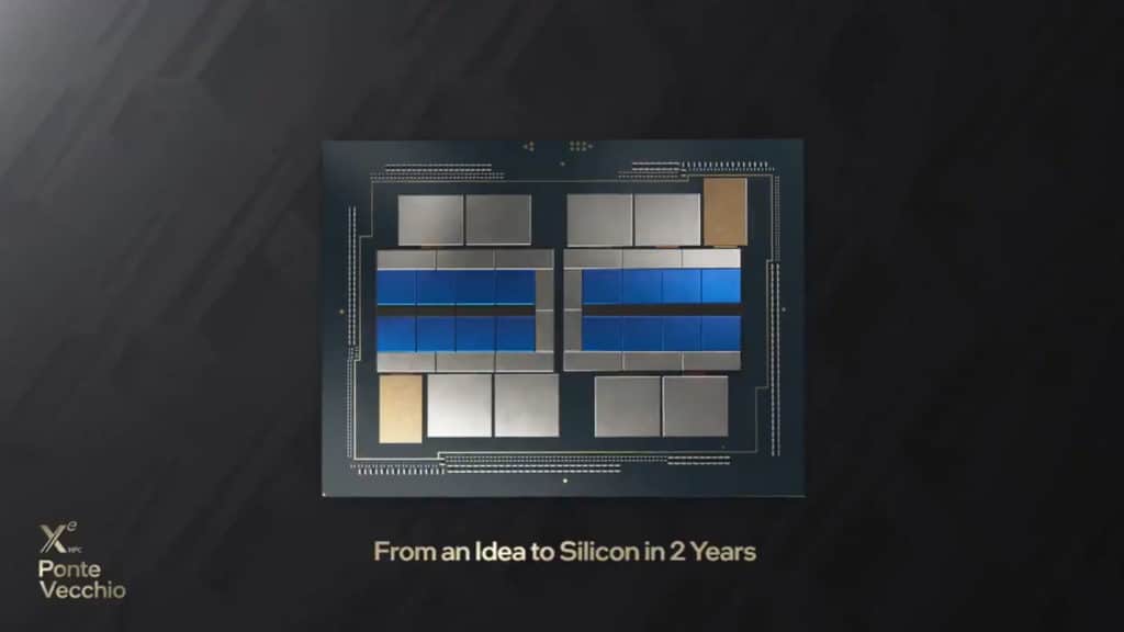 Image 2 : GPU Intel Ponte Vecchio : plus de 100 milliards de transistors et 47 ‘Magical Tiles’